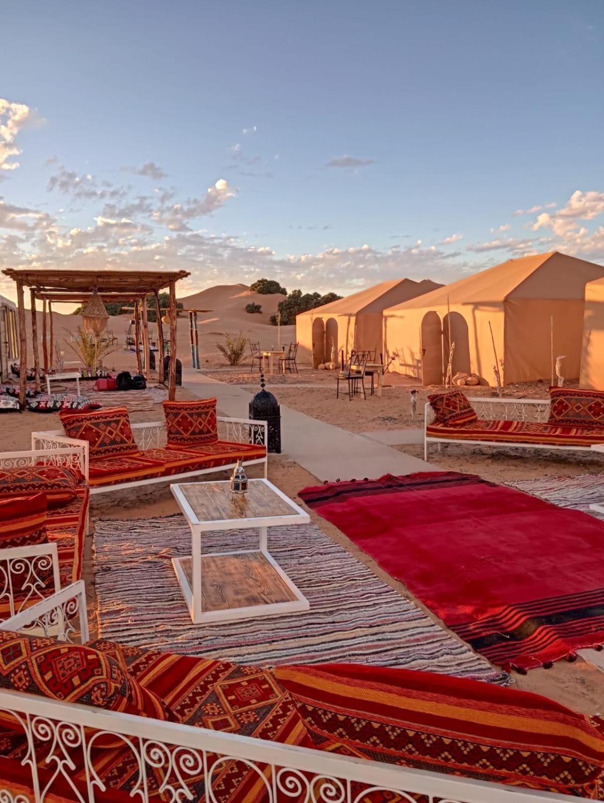Merzouga Morocco Desert Luxury Camp เมอร์ซูกา ภายนอก รูปภาพ