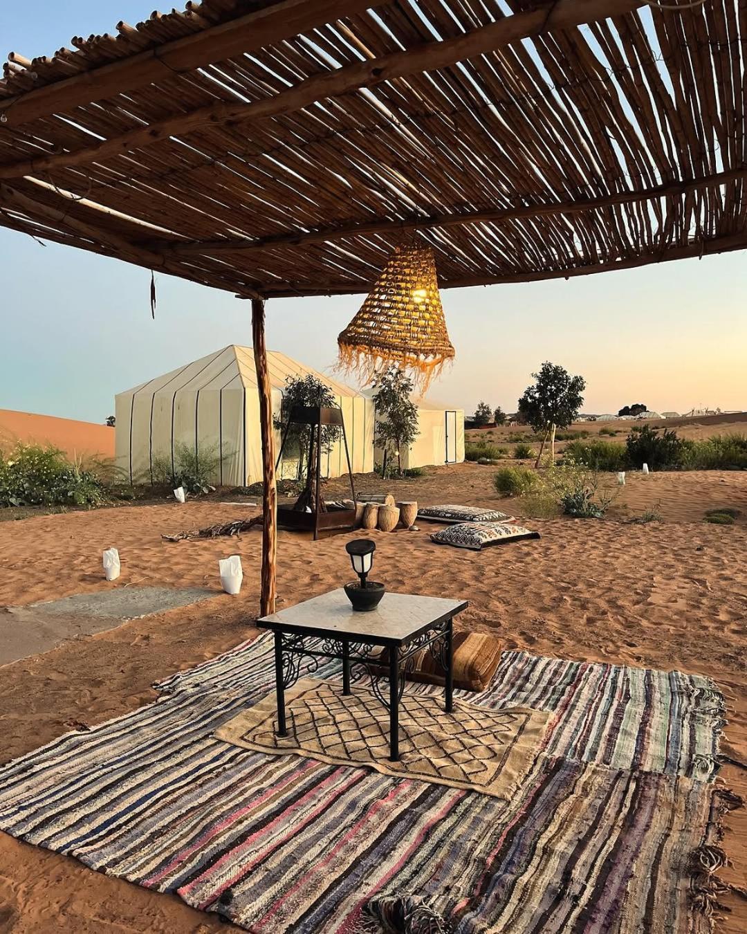 Merzouga Morocco Desert Luxury Camp เมอร์ซูกา ภายนอก รูปภาพ